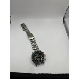 Seik Seiko Chronograph 100m Watch | Color: Gold/Silver